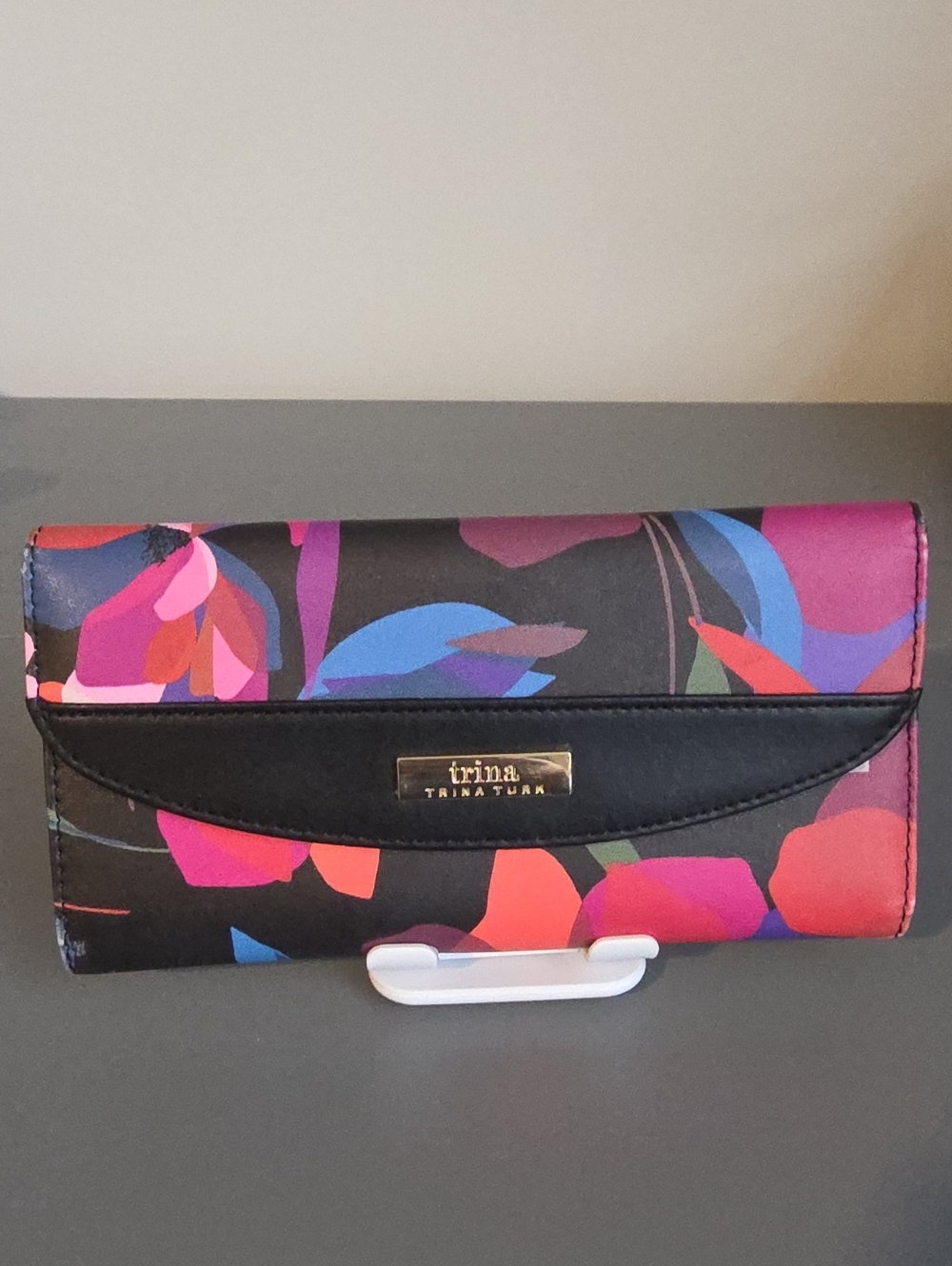 TRUNA TURK NWOT Colorful Front Flap Wallet